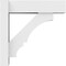 Ekena Millwork Balboa Architectural Grade PVC Outlooker with Block Ends, 7"W X 16"D X 16"H OUTP07X16X16BOA05 - alternate 3